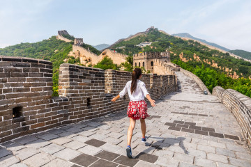 China Reise: Chinesische Mauer