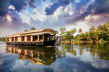 Indien Reise: Hausboot