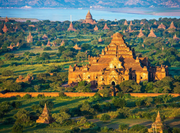 Tempelanlage Bagan in Malaysia 