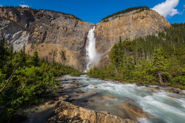 Kanada Reise - Takakkaw Wasserfall