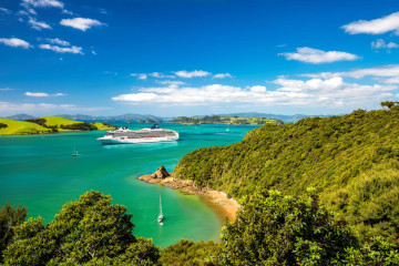 Australien Neuseeland Reise - Norwegian Spirit, Bay of Islands