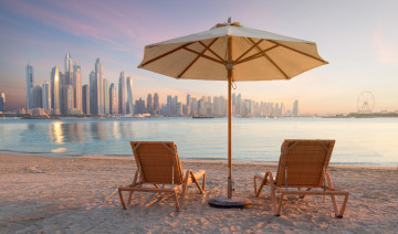 Vereinigte Arabische Emirate Reise - Dubai Strand