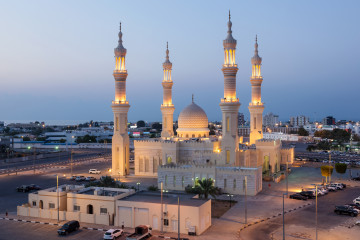 Vereinigte Arabische Emirate Reise - Zayid Moschee Ras Al Khaimah