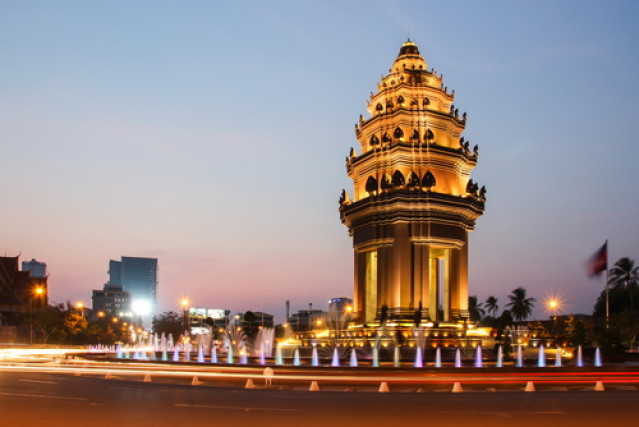 Kambodscha Reise: Independence Monument Phnom Penh