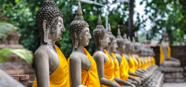 Reise Thailand: Wat Yai Chai Mongkon in Ayutthaya