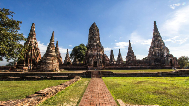 Reise Thailand: Wat Chai Watthanaram - Ayutthaya