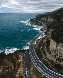 Australien Reise - Sea Cliff Bridge South Coast