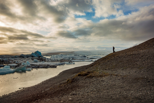 Island Höfn Glacier Lagoon