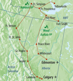 Kanada Rundreise - Northwest Territories Entdeckerreise