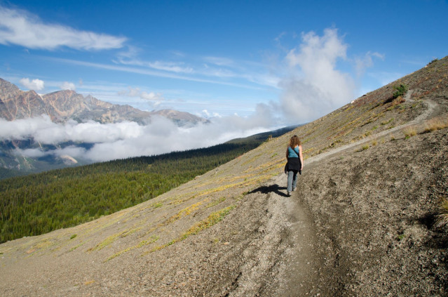 Kanada Reise - Mount Edith Cavell Trail Jasper Nationalpark