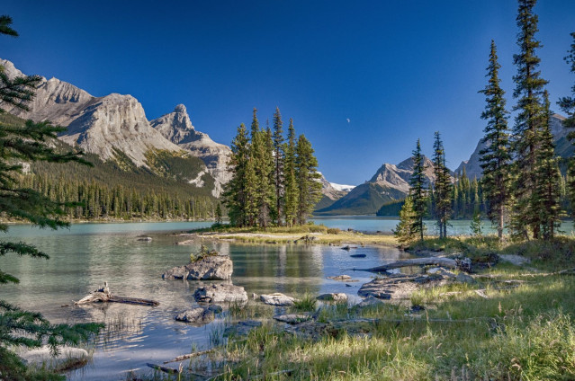 Kanada Reise: Maligne Lake im Jasper Nationalpark