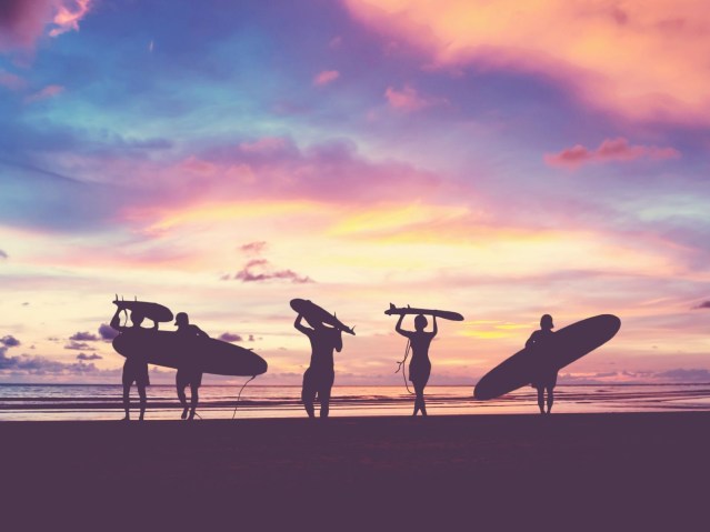 Brasilien Reise: Surfer