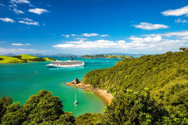 Australien Neuseeland Reise - Norwegian Spirit, Bay of Islands