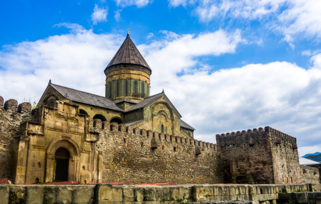 Georgien Reise - Kloster Mzcheta