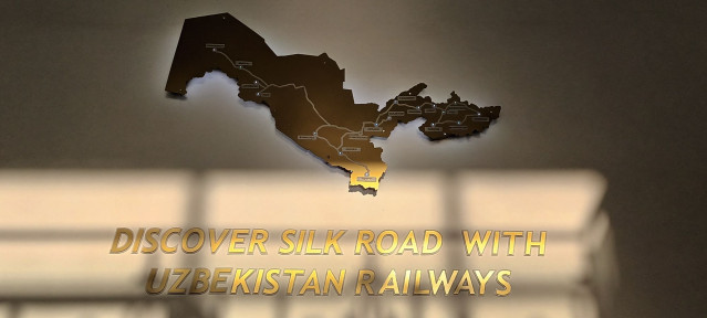 Usbekistan Reise - Zugstrecken