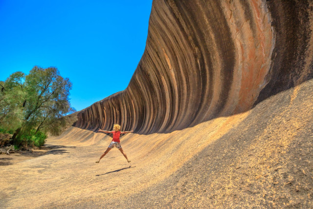 Australien Reise - Wave Rock Australien Reise - Wave Rock