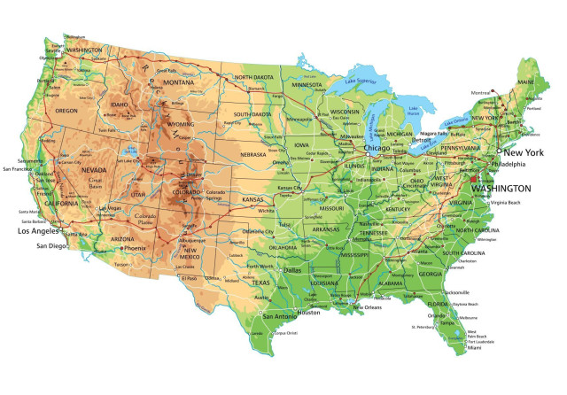 USA Amtrak Reise Routen