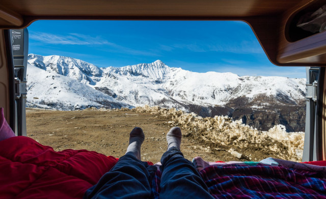 Wohnmobilreise Aussicht