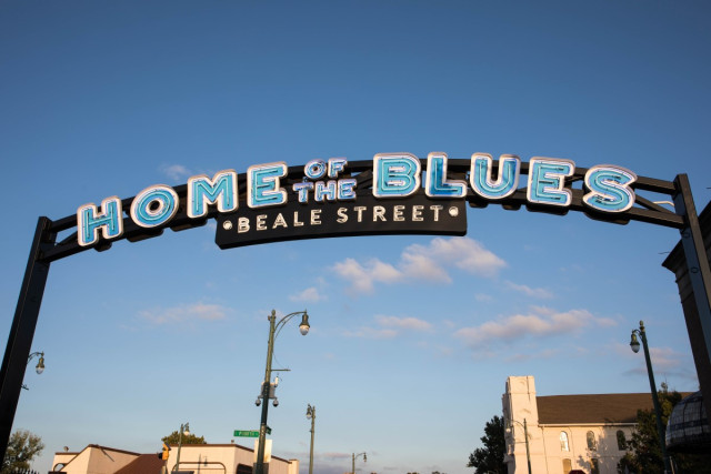Schild der Beale Street