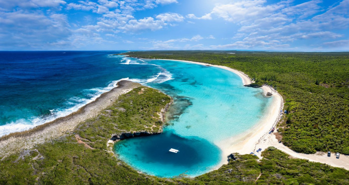Foto aus Bahamas: Blue Hole of Dean Long Island