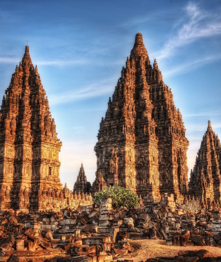 Reisebild - Reise Indonesien: Prambanan Tempel