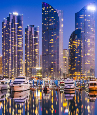 Reisebild - Busan Skyline
