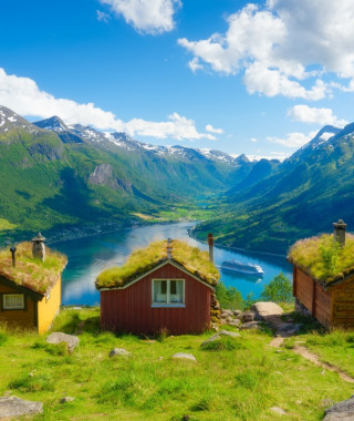 Reisebild - Fjorde