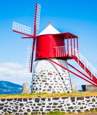 Reisebild - Historische Mühle