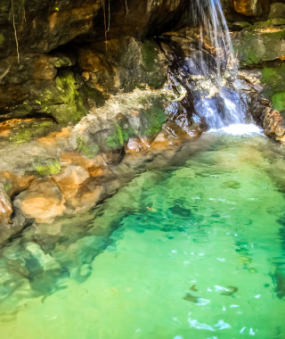 Reisebild - Naturpool im Isalo Nationalpark