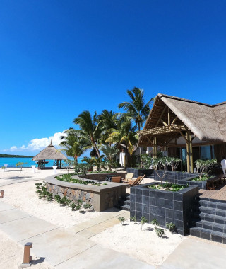 Reisebild - Preskil Island Beach Resort Vogelperspektive
