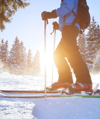 Reisebild - Kanada Reise - Ski fahren