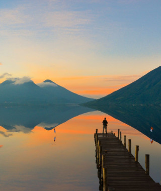 Reisebild - Guatemala Reise: Lake Atitlan