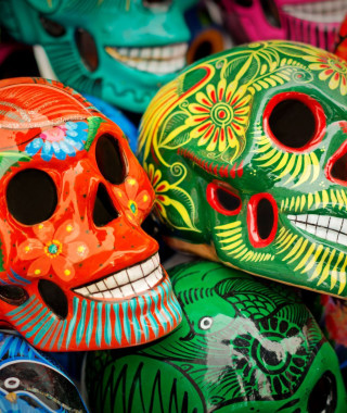 Mexico Reise: Dia de Muertos Reisebild - Mexico Reise: Dia de Muertos