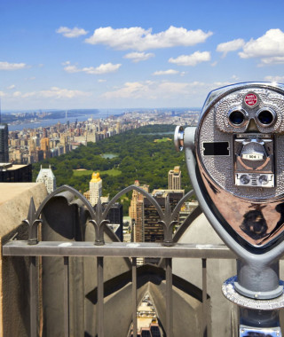 Reisebild - USA Reise: Blick auf den Central Park von oben