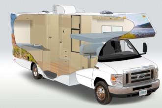 C25 Querschnitt ©Cruise America, Canada Reisebild: C25 Querschnitt ©Cruise America, Canada