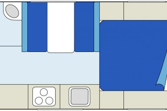 CanaDream RV TCA Maxi Travel Camper Innenansicht am Tag By: CanaDream RV Reisebild: CanaDream RV TCA Maxi Travel Camper Innenansicht am Tag