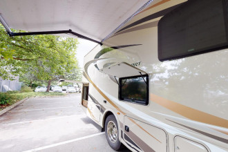 Wohnmobil Urlaub Kanada Fraserway Außenansicht By: Fraserway RV Reisebild: Wohnmobil Urlaub Kanada Fraserway Außenansicht