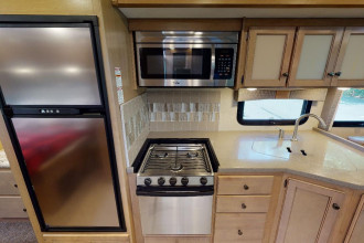 Wohnmobil Urlaub Kanada Fraserway Küche By: Fraserway RV Reisebild: Wohnmobil Urlaub Kanada Fraserway Küche