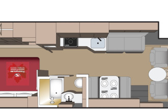 Wohnmobil Urlaub Kanada Fraserway Innenansicht am Tag By: Fraserway RV Reisebild: Wohnmobil Urlaub Kanada Fraserway Innenansicht am Tag