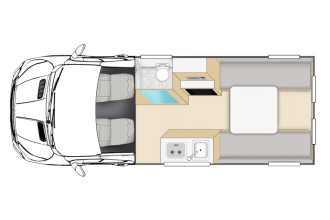 Reisebild: Apollo Euro Mini Floorplan Tag