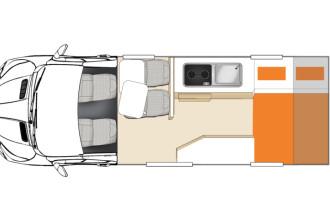 Reisebild: Apollo Hitop Floorplan Nacht