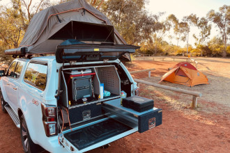 Reisebild: Britz Safari innen