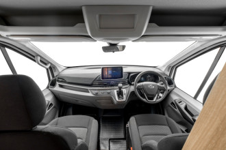 Reisebild: Britz Trailblazer Fahrerkabine