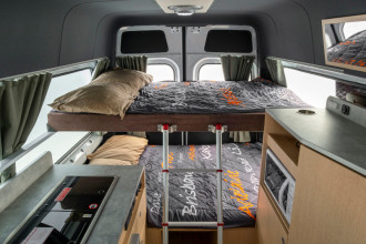 Reisebild: Britz Voyager Bett