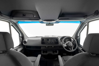 Reisebild: Britz Voyager Fahrerkabine