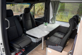 Reisebild: Britz Voyager innen