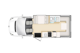 Reisebild: Cheapa 4 Berth Floorplan Tag