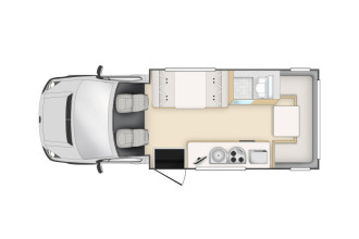 Reisebild: Cheapa 6 Berth Floorplan Tag