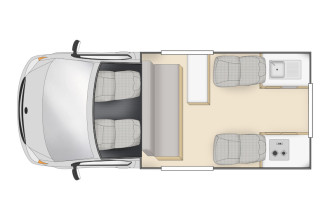 Reisebild: Cheapa Endeavour Floorplan Tag