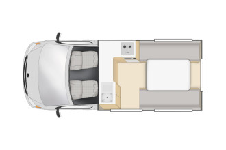 Reisebild: Cheapa Hitop Floorplan Tag